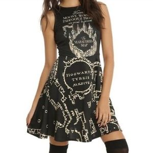 Harry Potter Marauders Map Dress XL